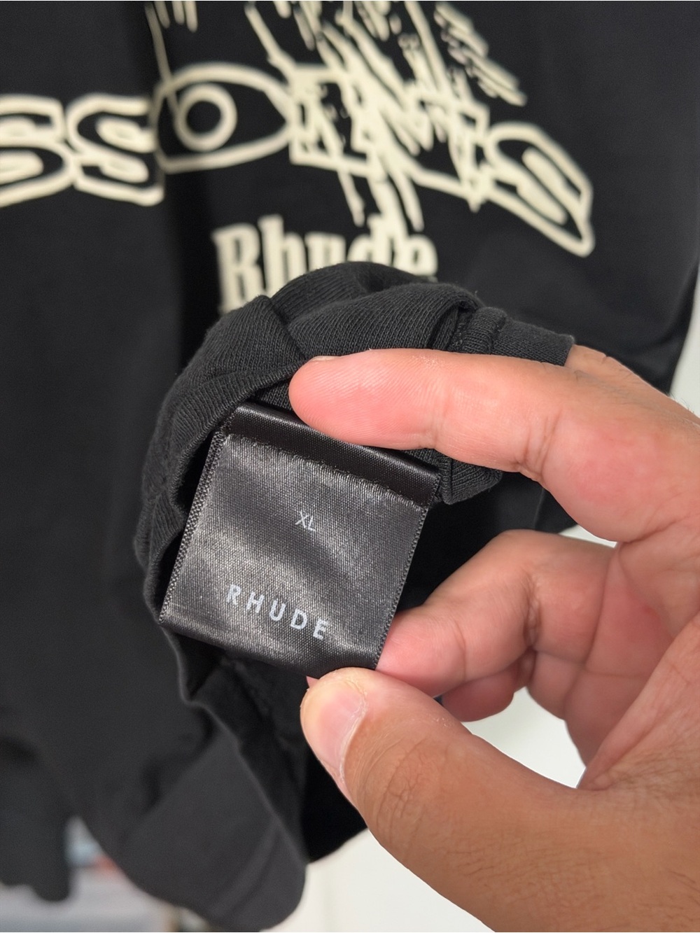 Rhude x Lessons tee - Picture 3 of 5